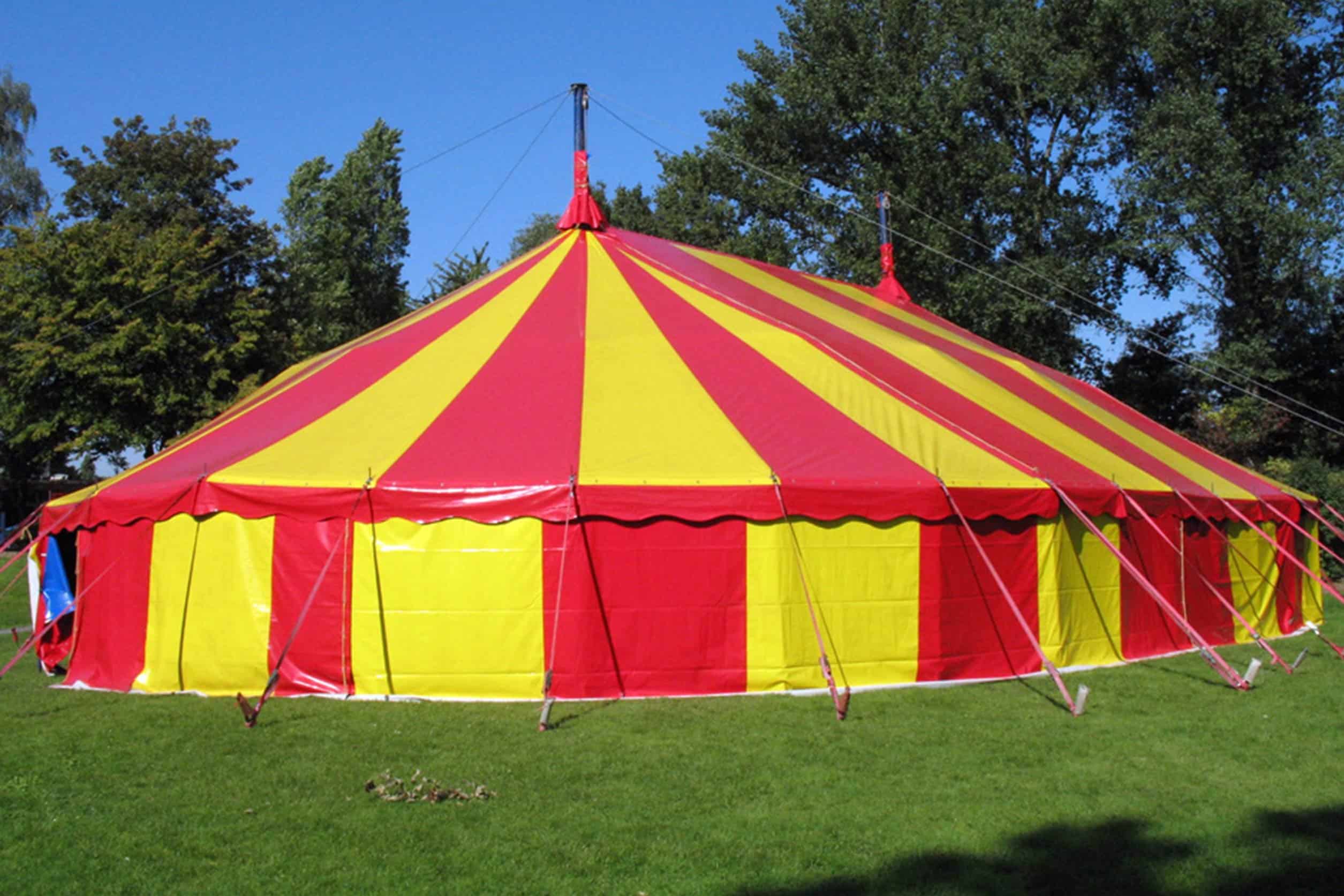 Circus Tent 16 m x 25 m oval – 344 sq.m - Rent circus tents with circus ...