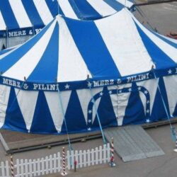 Circus Tent 7 x 10m oval – 50 sq.m