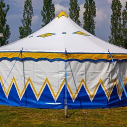 Circus Tent 10 m round – 75 sq.m