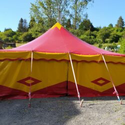 Circus Tent 8 m x 8 m square – 64 sq.m